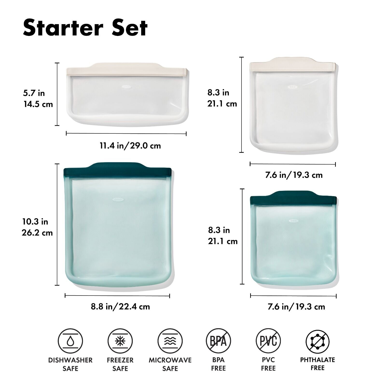 silicone-reusable-bag-4-piece-starter-set-oat-lagoon-w7 oxo__silicone-starter-set_113910009.jpg
